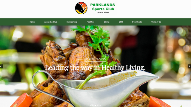 Parklands sports club app